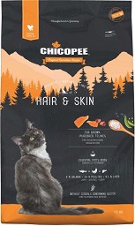Суха храна за котки за красива козина CHICOPEE Hair and Skin — 8 кг, с птиче месо, от серията Holistic Nature Line, в зряла възраст