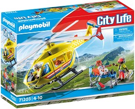 Playmobil City Life - Медицински хеликоптер — 71203