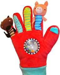 Ръкавица за куклен театър - Puppets - С дрънкалка — Eurekakids 690008