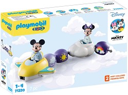 Playmobil 1.2.3 - Пътешествие на облак с Мики и Мини — 71320