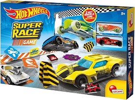 Супер състезание - Lisciani Giochi - Състезателна игра на тема Hot Wheels