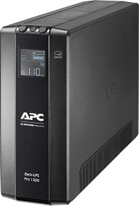    APC Back-UPS Pro BR 1300 - 1300 VA, 780 W, 2 x 12 V / 9 Ah, 8 x IEC C13 , AVR, LCD , Line Interactive - 