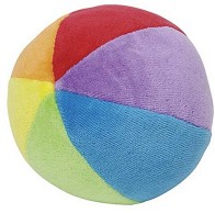 Текстилна дрънкалка Топка - Goki — 65042