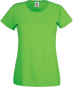   Fruit of the Loom - Lime - 100% ,   Lady Fit Original - 
