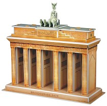 Бранденбургската врата, Берлин - 3D пъзел от 31 части — CubicFun C712h