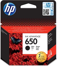 Касета с мастило за принтер HP 650 Black - 360 страници