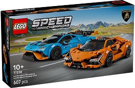 LEGO Speed Champions - Lamborghini Revuelto и Huracan STO - Детски конструктор — 77238