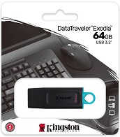 USB-A 3.2 Gen 1   DataTraveler Exodia - 64, 128  256 GB - 