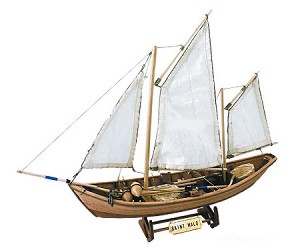 Ветроходна лодка - Saint Malo - Сглобяем модел от дърво — Artesania Latina 19010