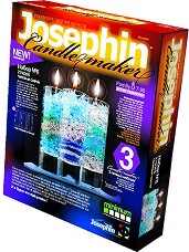 Създай сам 3 декоративни свещи Josephin - Комплект 6 - Творчески комплект от серията Candlemaker — 274006