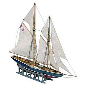 Рибарска шхуна - Bluenose - Сглобяем модел от дърво — Mamoli MM11