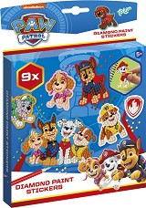 Декорирай стикери с диаманти Пес Патрул - Totum - Творчески комплект на тема Paw Patrol