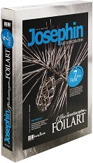 Създай сам предмет от станиол Josephin - Елхова клонка - Творчески комплект от серията "Foil Art" — 277007