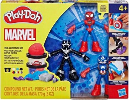 Комплект за моделиране със супергерои - Play-Doh - Творчески комплект на тема Отмъстителите — G0333