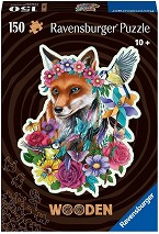 Шарена лисица - Дървен пъзел от 150 части — Ravensburger 17512