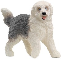 Фигурка на староанглийска овчарка - Schleich - От серията Farm World — 13968