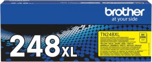 Тонер касета Brother TN-248XLY Yellow - 2300 страници