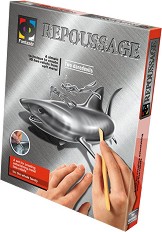 Направи гравюра - Акула - Творчески комплект от серията Repoussage — Фантазьор 437009