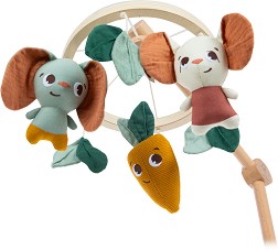 Еко дървена въртележка Tiny Love - От серията Garden of Adventures