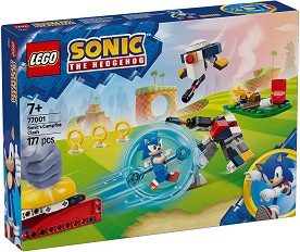 LEGO Sonic the Hedgehog - Сблъсък край лагерния огън на Соник - Детски конструктор — 77001