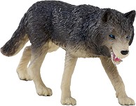 Фигурка на сив вълк - Mojo - От серията Wildlife — 381098