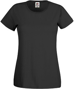   Fruit of the Loom - Black - 100% ,   Lady Fit Original - 
