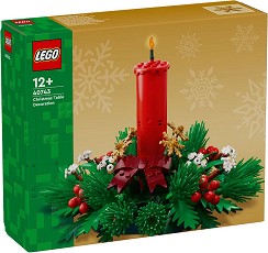 LEGO Iconic - Коледно украшение за маса - Детски конструктор — 40743