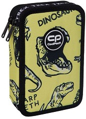 Несесер с ученически пособия Jumper 2 - Cool Pack - С 2 отделения от серията Dinosaurs — F066705