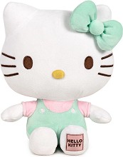 Плюшена играчка със зелена панделка - Giochi Preziosi - На тема Hello Kitty — 760025921