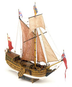 Ветроходен кораб - Yacht Mary - Сглобяем модел от дърво — Mamoli MV28