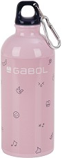 Детска алуминиева бутилка Gabol - С вместимост 600 ml от серията Icon — 23454819
