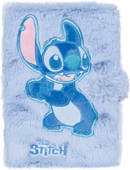 Дневник с плюшени корици Stitch Fluffy - Формат A5 на тема Стич — 99541PTR