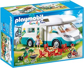 Playmobil - Семеен кемпер - От серията Family Fun