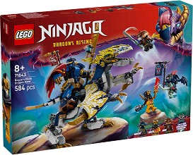 LEGO Ninjago - Робот драконов ездач на Разбойник - Детски конструктор — 71843