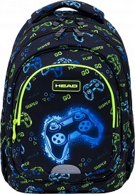 Ученическа раница Head AB330 - Astra S.A. - От серията Neon Game — 502025041