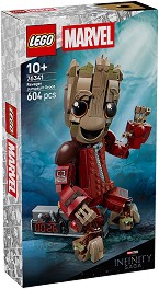 LEGO Marvel Super Heroes - Грут в костюм на Опустошител - Детски конструктор — 76341