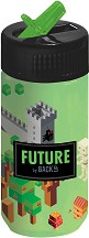 Детска пластмасова бутилка BackUp Game - С вместимост 330 ml — 97562