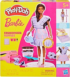 Комплект Fashionista волани - Play-Doh - Творчески комплект на тема Barbie — G1359