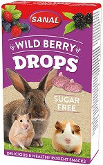    Sanal Wild Berry Drops Sugar Free - 45 g,    - 
