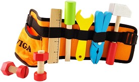 Колан с дървени инструменти - Viga Toys — 50532