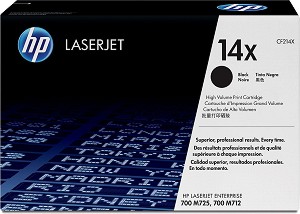   HP 14X Black - 17500  - 