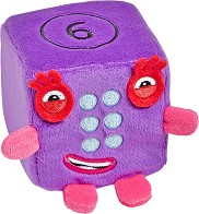 Плюшена играчка Numberblocks Six - От серията Blocklets — Learning Resources