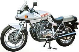 Мотор - Suzuki GSX1100S Katana - Сглобяем модел — Tamiya 14010