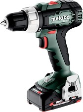 Акумулаторен винтоверт Metabo BS 18 L - С 2 батерии, зарядно и куфар