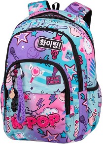 Ученическа раница Basic Plus - Cool Pack - От серията K-POP — F003037