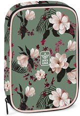 Ученически несесер Ars Una - С 1 отделение от серията Flowery green — 54955356