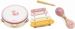 Дървени музикални инструменти Лисица - Viga Toys - От серията PolarB — 44214