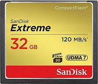   CompactFlash 32 GB SanDisk -   Extreme - 