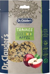 Вегетариански лакомства за кучета и котки Dr.Clauder's Veggie - 80 г, с ябълка, от серията Trainee Snack