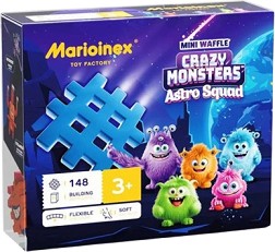 Вафлен конструктор Лудите чудовища - Mario Inex — 907 009